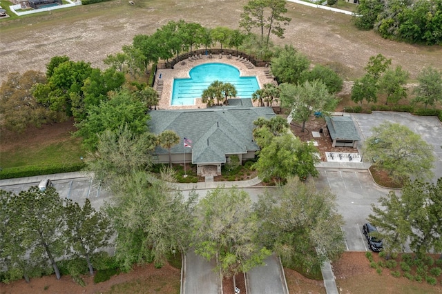 13619 Hunters Point St, Spring Hill, FL 34609 - birds eye view of property