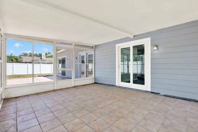 10423 Ashley Oaks Dr, Riverview, FL 33578 - unfurnished sunroom featuring plenty of natural light