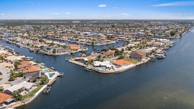 5033 Cabrilla Ct, New Port Richey, FL 34652 - aerial view of residential area with a large body of water