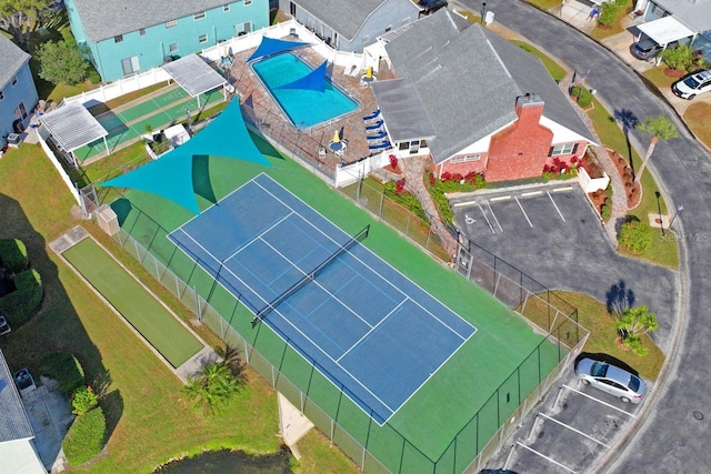 drone / aerial view