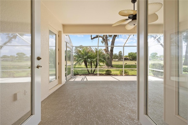 4407 Caliquen Dr, Brooksville, FL 34604 - interior space with carpet and plenty of natural light