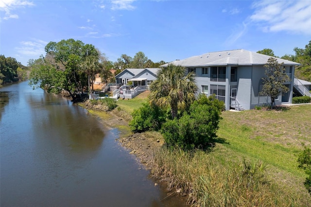 11274 W Cove Harbor Dr Unit 11274, Crystal River, FL 34428 - water view with stairs