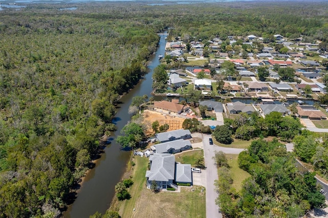 11274 W Cove Harbor Dr Unit 11274, Crystal River, FL 34428 - aerial view of property's location featuring a heavily wooded area and a nearby body of water