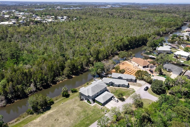 11274 W Cove Harbor Dr Unit 11274, Crystal River, FL 34428 - aerial view of property's location with a heavily wooded area, a large body of water, and nearby suburban area