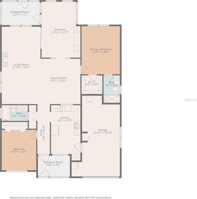 11536 Golden Rain Dr, New Port Richey, FL 34654 - floor plan / room layout