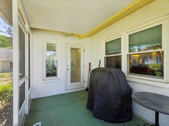 11536 Golden Rain Dr, New Port Richey, FL 34654 - view of patio with a grill