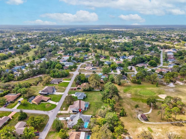5411 Joyner Ave, Spring Hill, FL 34608 - bird's eye view with a residential view