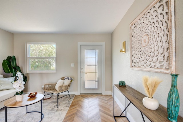 6432 Boatyard Dr, Hudson, FL 34667 - doorway to outside with baseboards and a wealth of natural light