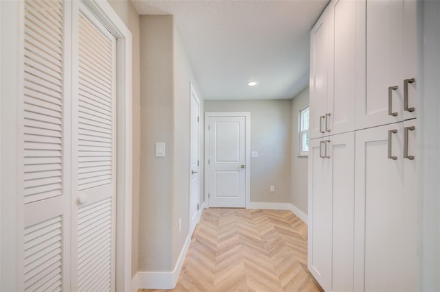 6432 Boatyard Dr, Hudson, FL 34667 - hallway with recessed lighting and baseboards