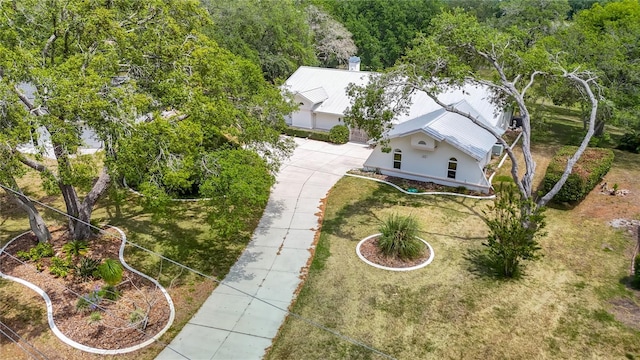 aerial view