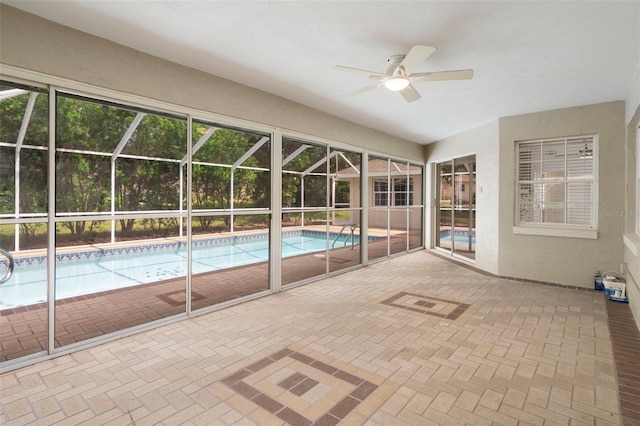 6095 W Douneray Loop, Crystal River, FL 34429 - outdoor pool with ceiling fan