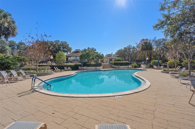 6095 W Douneray Loop, Crystal River, FL 34429 - pool featuring a patio area