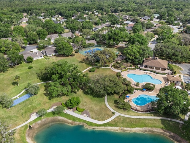 6095 W Douneray Loop, Crystal River, FL 34429 - bird's eye view featuring a water view