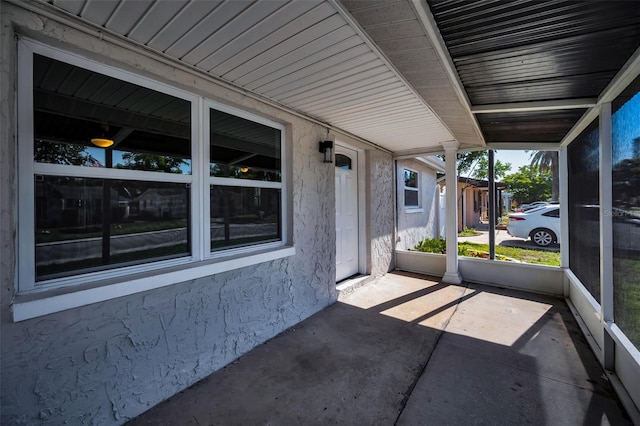 7321 Parrot Dr, Port Richey, FL 34668 - view of unfurnished sunroom