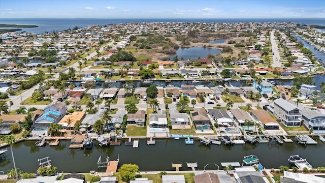 5106 Blue Heron Dr, New Port Richey, FL 34652 - drone / aerial view with a residential view and a water view
