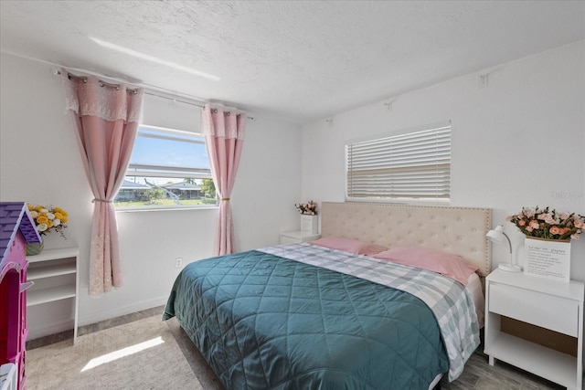 5106 Blue Heron Dr, New Port Richey, FL 34652 - bedroom featuring a textured ceiling