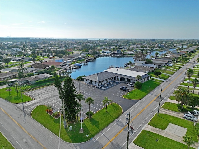 5106 Blue Heron Dr, New Port Richey, FL 34652 - bird's eye view with a water view