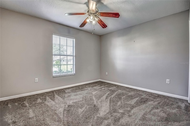 4030 Casa Del Sol Way, New Port Richey, FL 34655 - carpeted empty room featuring baseboards and a ceiling fan