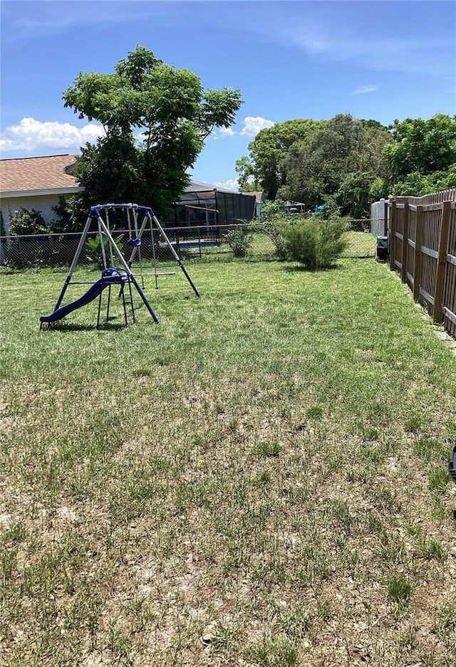 13111 Sheridan Dr, Hudson, FL 34667 - view of yard with a playground