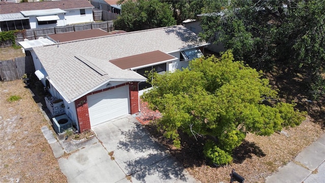 drone / aerial view