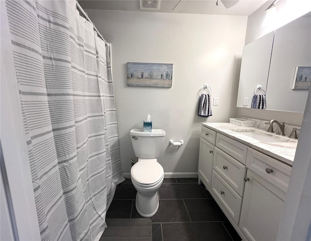 6622 Seaview Blvd, Hudson, FL 34667 - bathroom with vanity and tile patterned floors