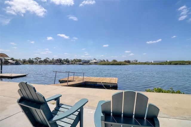 6622 Seaview Blvd, Hudson, FL 34667 - dock featuring a water view