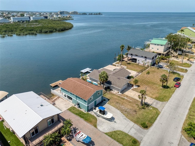 6622 Seaview Blvd, Hudson, FL 34667 - bird's eye view of a nearby body of water