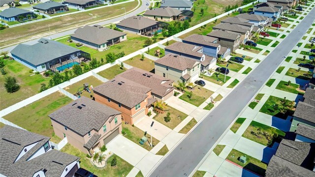680 Argyll Dr, Spring Hill, FL 34609 - bird's eye view with a residential view
