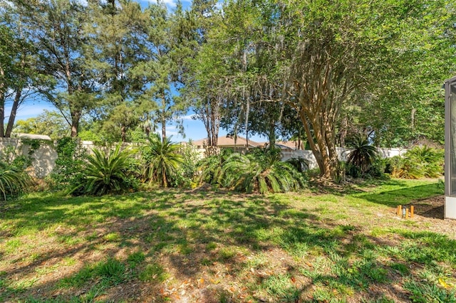 3029 Harrow Rd, Spring Hill, FL 34606 - view of yard with a fenced backyard