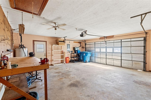 3029 Harrow Rd, Spring Hill, FL 34606 - garage with a garage door opener and water heater