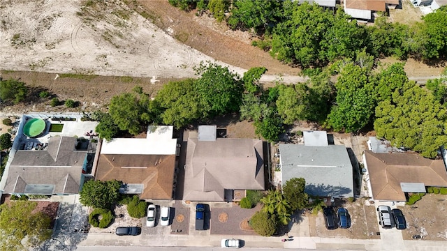 birds eye view of property featuring a residential view
