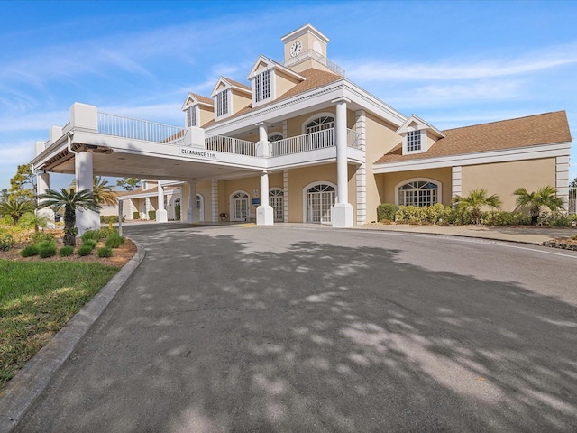 view of property featuring driveway