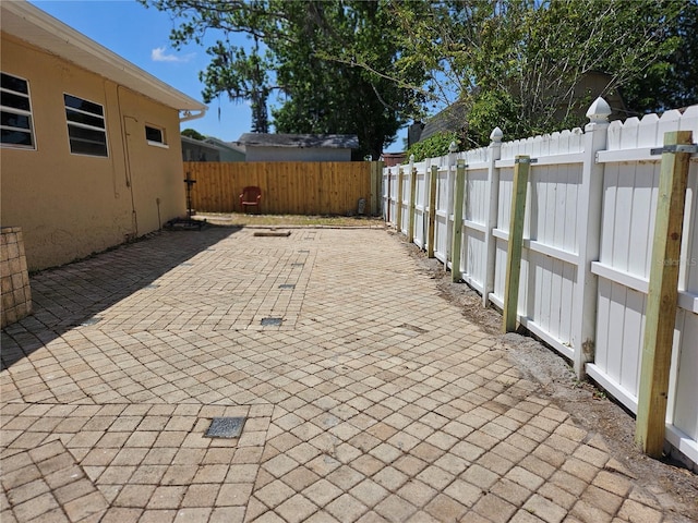 5147 Larch Ln, New Port Richey, FL 34653 - view of patio / terrace with a fenced backyard