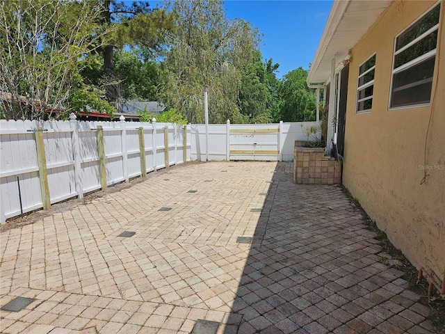 5147 Larch Ln, New Port Richey, FL 34653 - view of patio / terrace with a fenced backyard