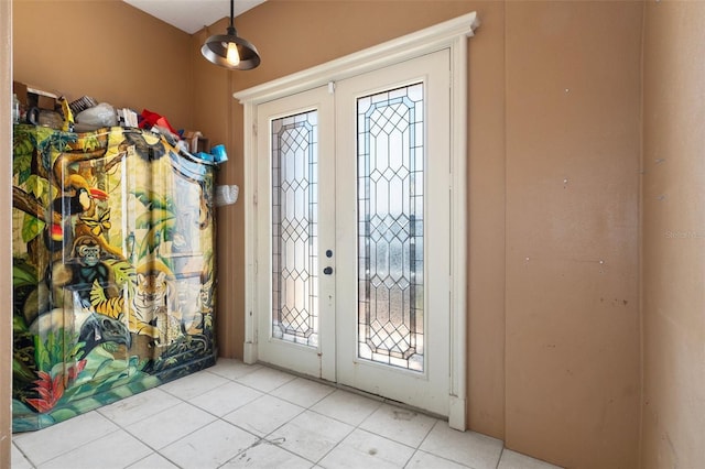13810 Celida Ave, Hudson, FL 34667 - entrance foyer with light tile patterned floors