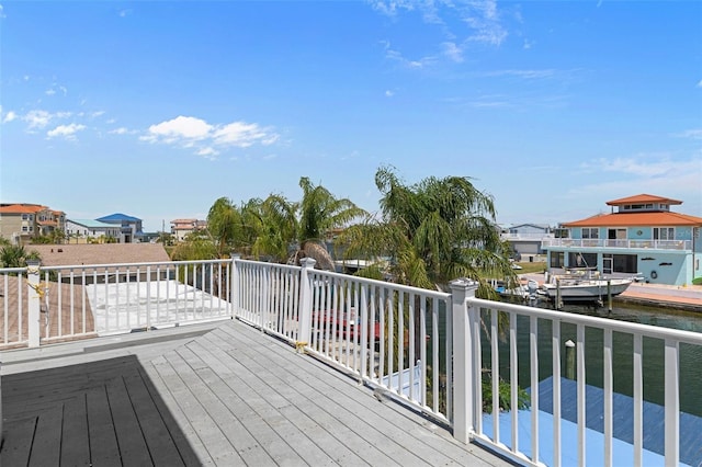 13810 Celida Ave, Hudson, FL 34667 - wooden deck featuring a residential view