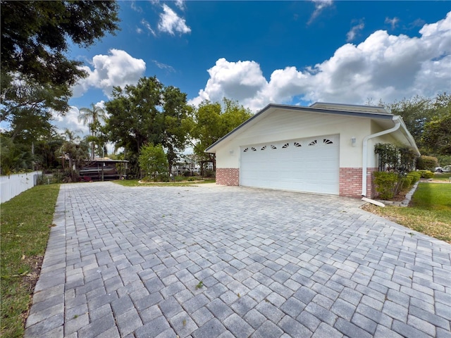75 N Canal Dr, Palm Harbor, FL 34684 - exterior space featuring decorative driveway