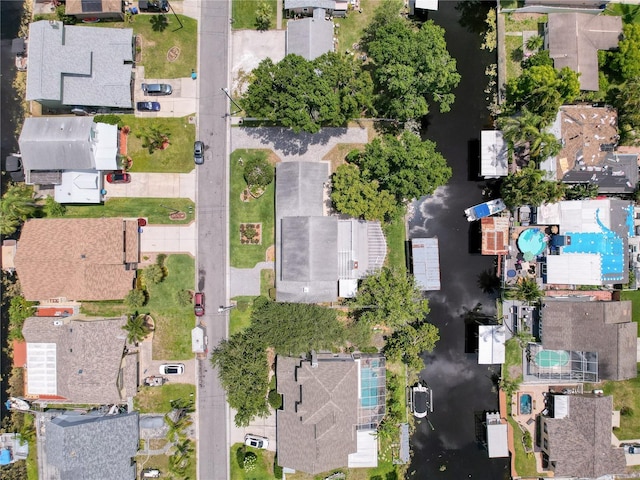 75 N Canal Dr, Palm Harbor, FL 34684 - birds eye view of property featuring a residential view