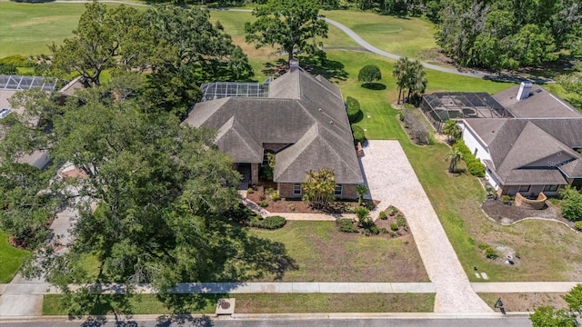 888 Royal Birkdale Dr, Tarpon Springs, FL 34688 - birds eye view of property featuring golf course view