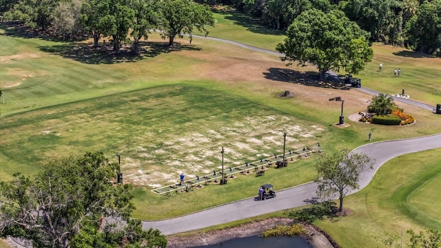 888 Royal Birkdale Dr, Tarpon Springs, FL 34688 - drone / aerial view with golf course view
