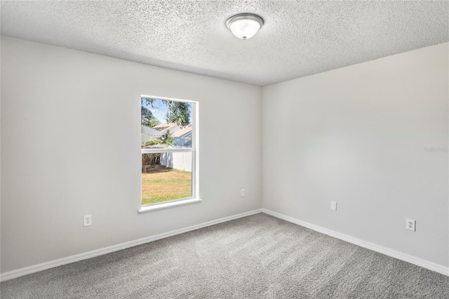 8461 Apple Orchard Rd, Spring Hill, FL 34608 - carpeted spare room with a textured ceiling and baseboards