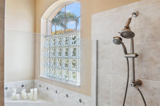 4080 Gevalia Dr, Brooksville, FL 34604 - full bath with tiled shower
