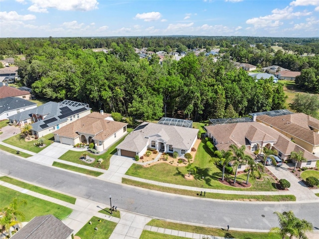 4080 Gevalia Dr, Brooksville, FL 34604 - drone / aerial view with a residential view