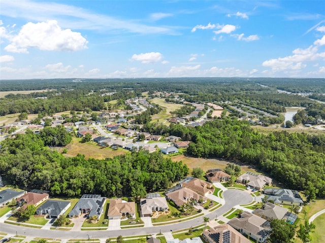 4080 Gevalia Dr, Brooksville, FL 34604 - aerial view with a residential view and a wooded view