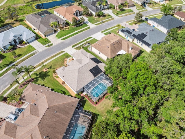 4080 Gevalia Dr, Brooksville, FL 34604 - birds eye view of property featuring a residential view