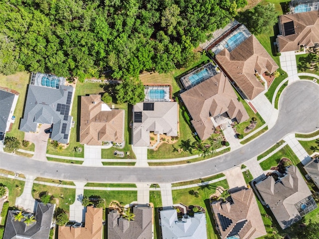 4080 Gevalia Dr, Brooksville, FL 34604 - aerial view with a residential view