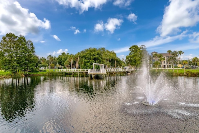 property view of water