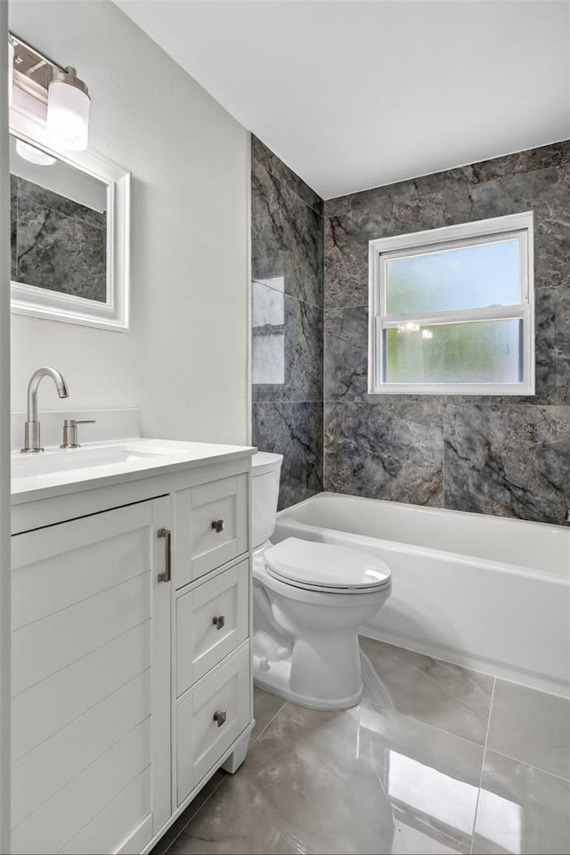 2175 Edythe Dr, Dunedin, FL 34698 - full bath featuring vanity and toilet