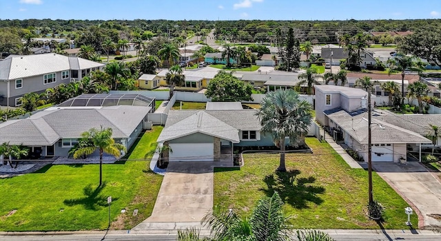 2175 Edythe Dr, Dunedin, FL 34698 - aerial perspective of suburban area