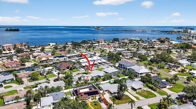 2175 Edythe Dr, Dunedin, FL 34698 - view of property location featuring a large body of water and nearby suburban area
